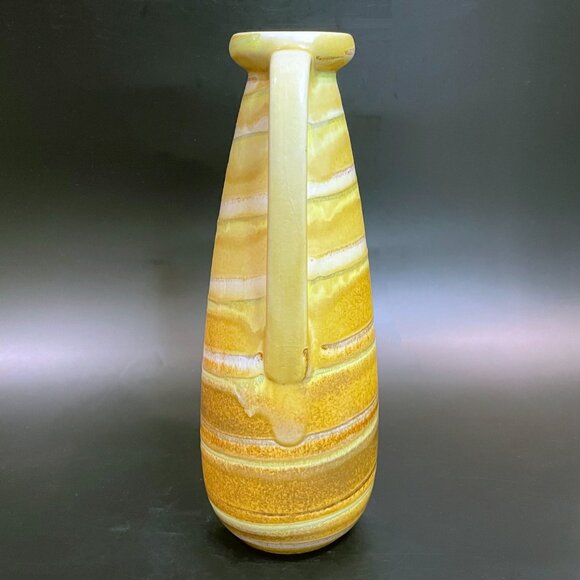 Vintage Jasba Keramik Jug / Vase with Handle 604 West German Pottery 11" - Picture 2 of 7